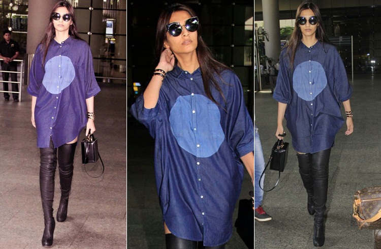 Sonam Kapoor Airport Styles