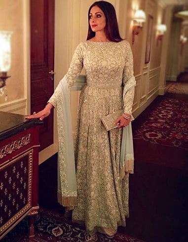 Sridevi In Sabyasachi