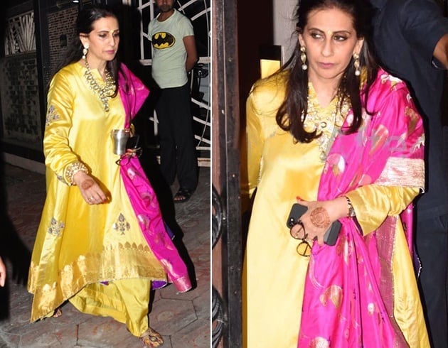 Sunita Kapoor Dresses For Karva Chauth