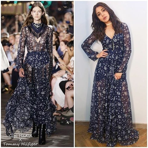 Anushka Sharma In Tommy Hilfiger x Gigi Hadid