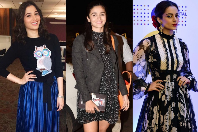 Bollywood Celebrites Prints Fashion