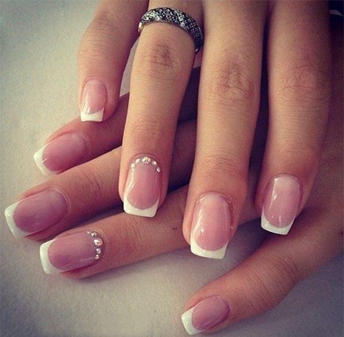 French Manicure Nail Art Designs