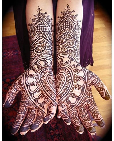 10 Beautiful Punjabi Mehndi Designs To Try In 2020 3 Mehndi heart designs