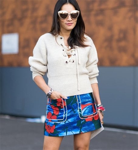 How To Wear Short Skirts In Winter