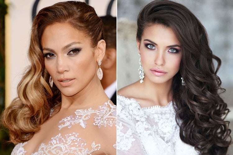 Gorgeous Side Swept Hairstyles For Over-The-Shoulder Looks