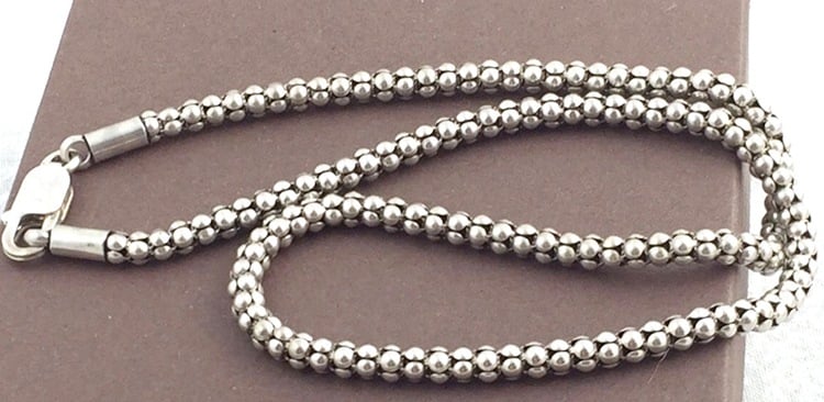 Silver Chain Types