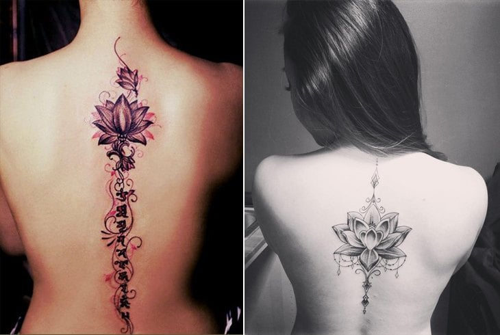 1. "Intricate Spine Tattoo Designs" - wide 11