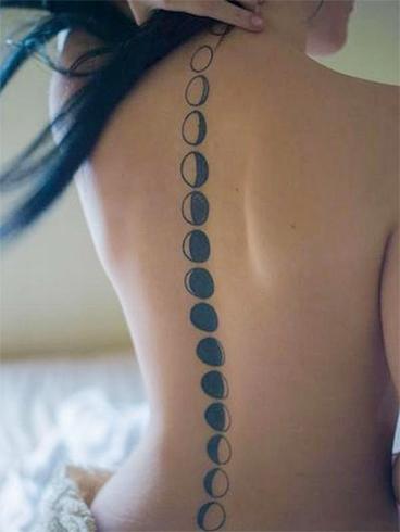Tattoo Designs Down Spine