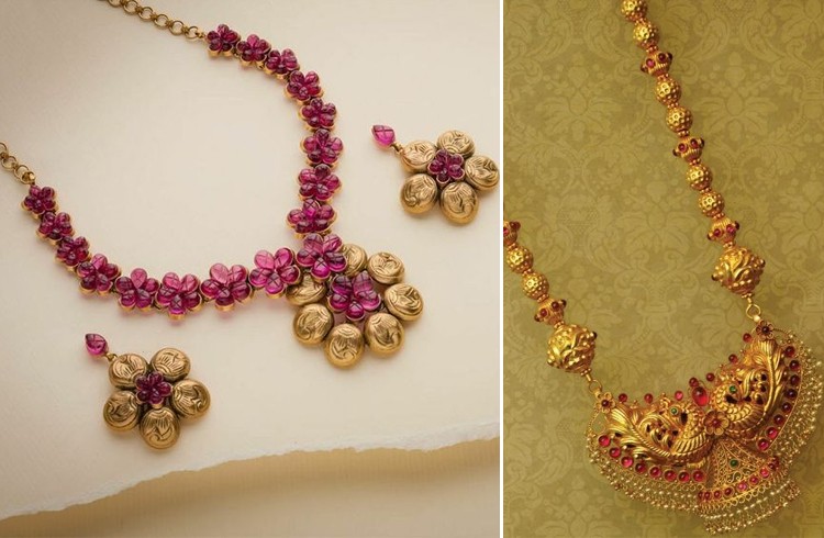 Temple Jewellery Jhumka Designs