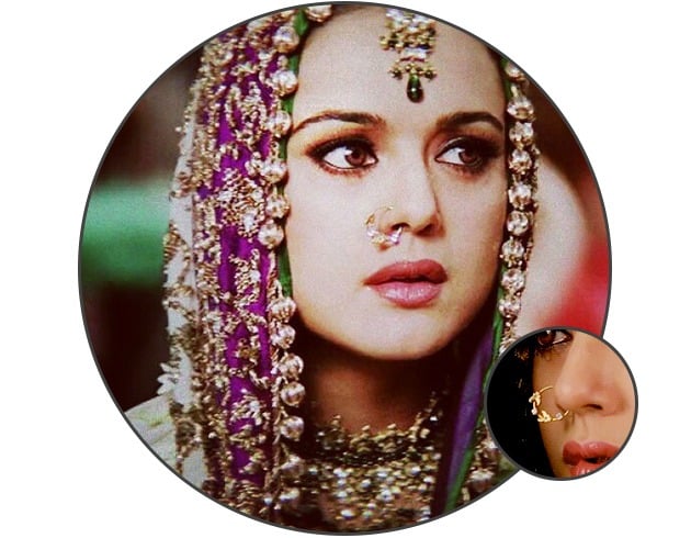 Der Bollywood-Nasenring ist ein Must-Have-Mode-Accessoire  