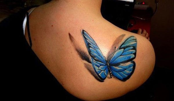 60 Winsome and Delightful Butterfly Tattoos Ideas And Designs For Waist   Psycho Tats