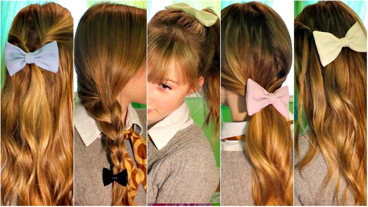 Christmas Bow Hairstyle