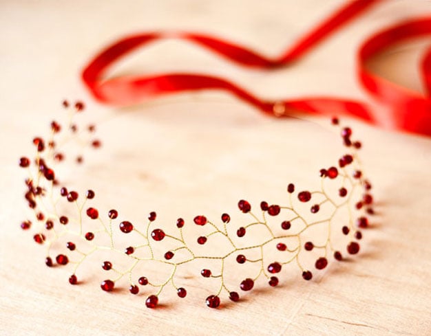 Christmas Cranberry Headband