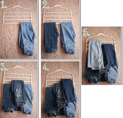 DIY jeans tricks