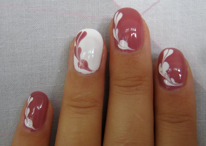 Marble Nail Art Designs Step by Step Tutorials - wide 10