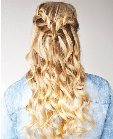 Dutch Waterfall Braid