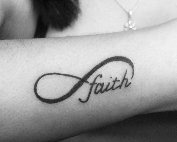 Infinity Faith Tattoo