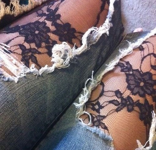 Floral Jeans