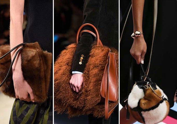 Furry Handbag