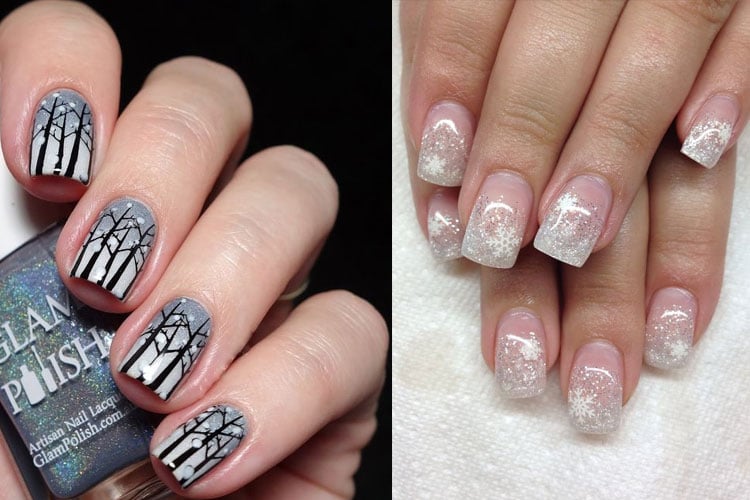 Gorgeous Winter Nail Art Ideas For Christmas Festival