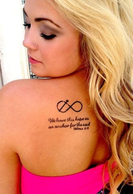 75 Endless Infinity Symbol Tattoo  Ideas  Meaning 2019