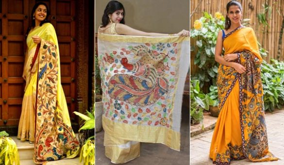 Kalamkari Sarees Designs