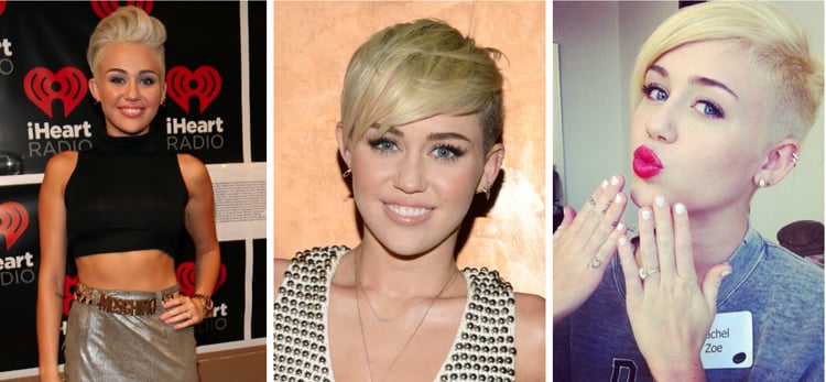 Miley Cyrus Short Hair