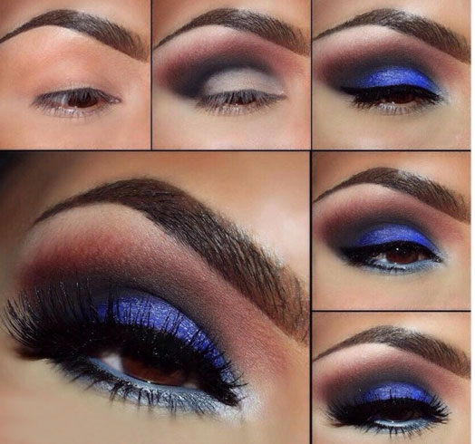 Perfect Metallic Smokey Eyes