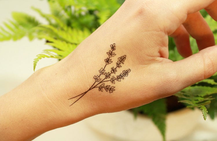 Minimalist Plant Tattoos - wide 6