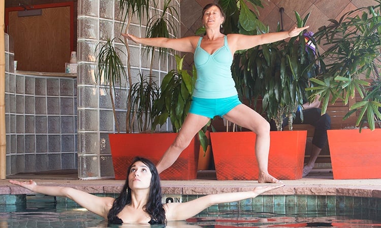 Water Yoga Poses