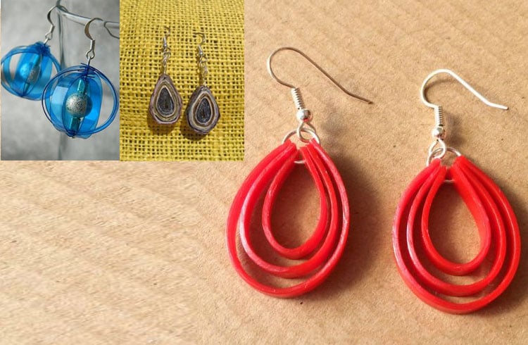 Simple And Chic Plastic Earrings