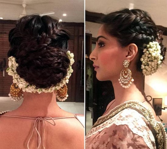 Sonam Kapoor Hair Bun