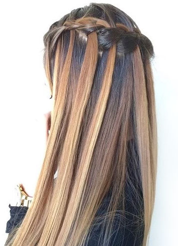Gorgeous Waterfall Braid Hairstyle You Can Make By Yourself Gorgeous Waterfall Braid Hairstyle You Can Make By Yourself