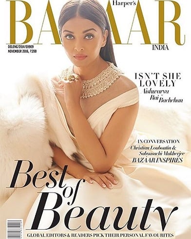 Aishwarya Rai On Harper’s Bazaar