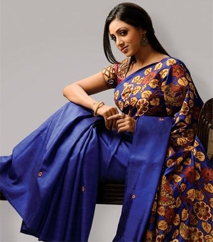 Applique Saree Design