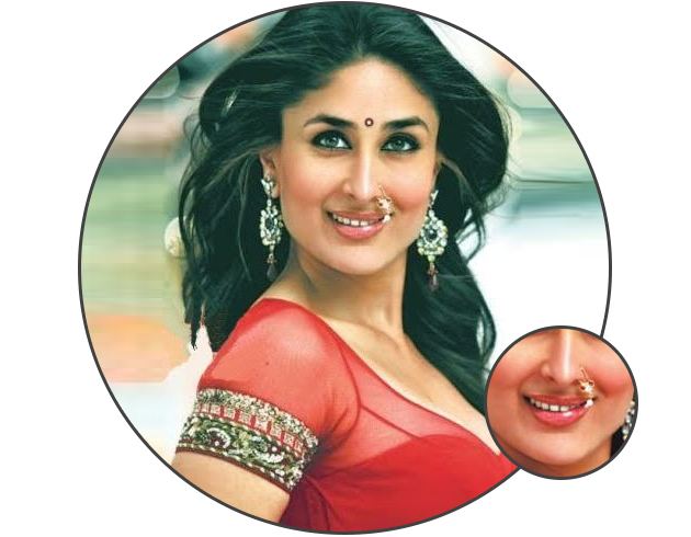 Kareena kapoor sales nose ring