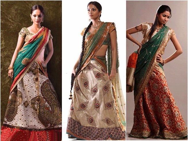 Designer Kalamkari Sarees