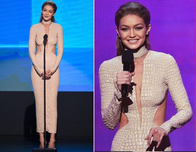 Gigi Hadids 2016 AMAs Outfit