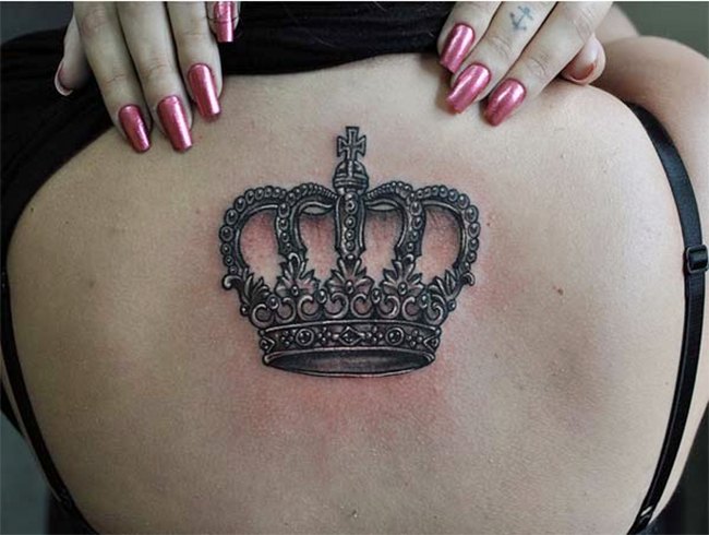 His And Hers Crown Tattoos
