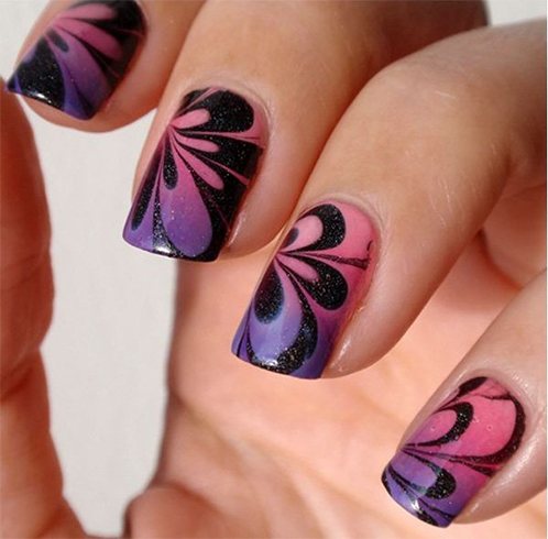 Marble Nail Art Designs