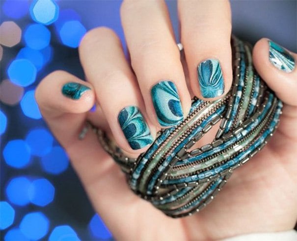 20 Marmor Nail Art Ideen mit Schritt für Schritt Tutorials  