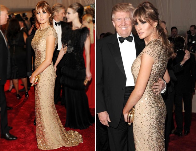 Melania Trump at Met Gala