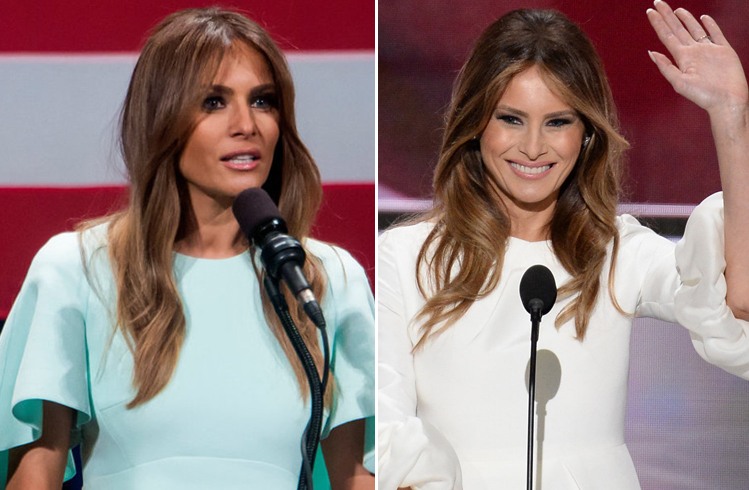 Melania Trump at Presidential Campaign