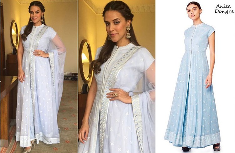 Neha Dhupia Designer Outfit