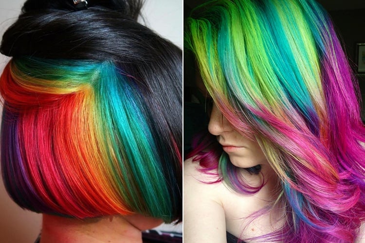 Rainbow Hair