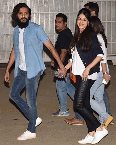 Ritesh Deshmukh and Genelia