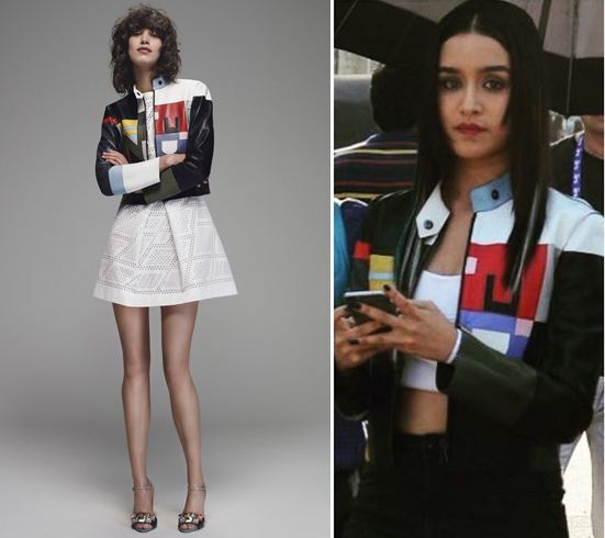 Shraddha Kapoor Fendi Jacket