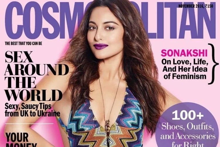 Sonakshi Sinha in Cosmopolitan Issue