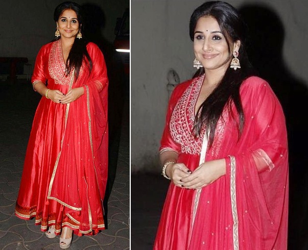 Vidya Balan In Anita Dongre