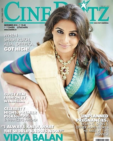 Vidya Balan On Cine Blitz